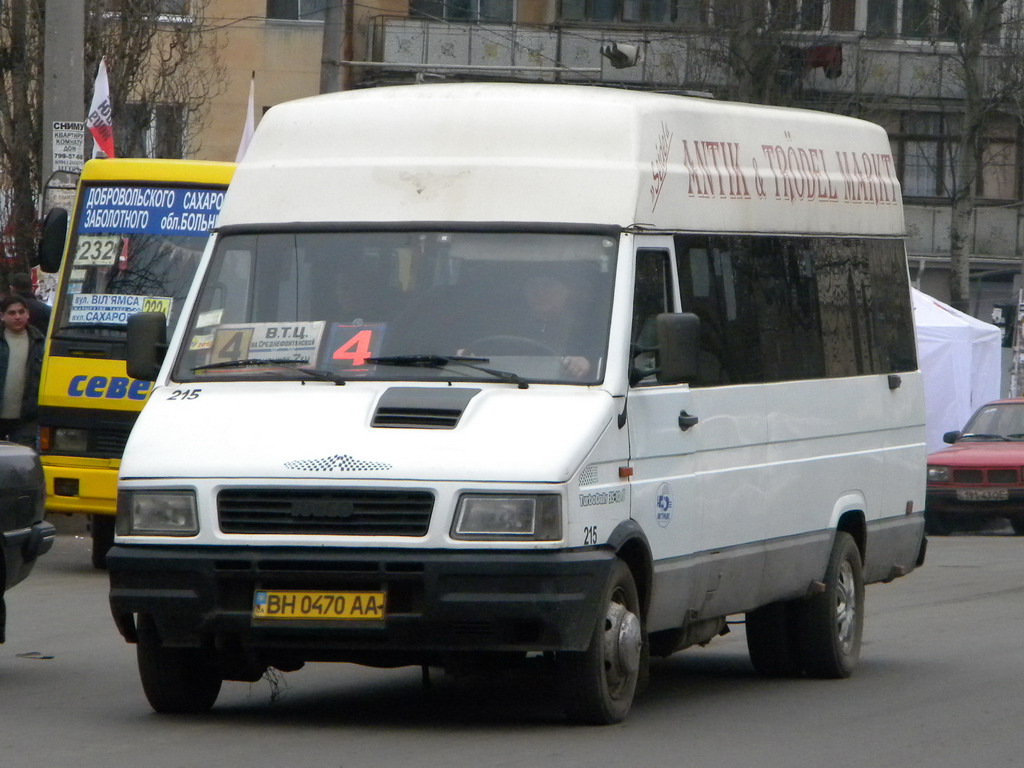 Одесская область, IVECO TurboDaily 35-10 № 215