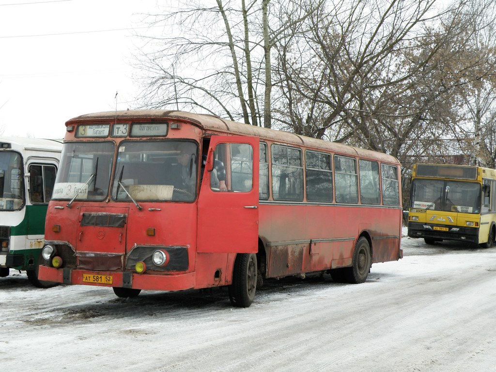 Нижегородская область, ЛиАЗ-677М № АТ 581 52