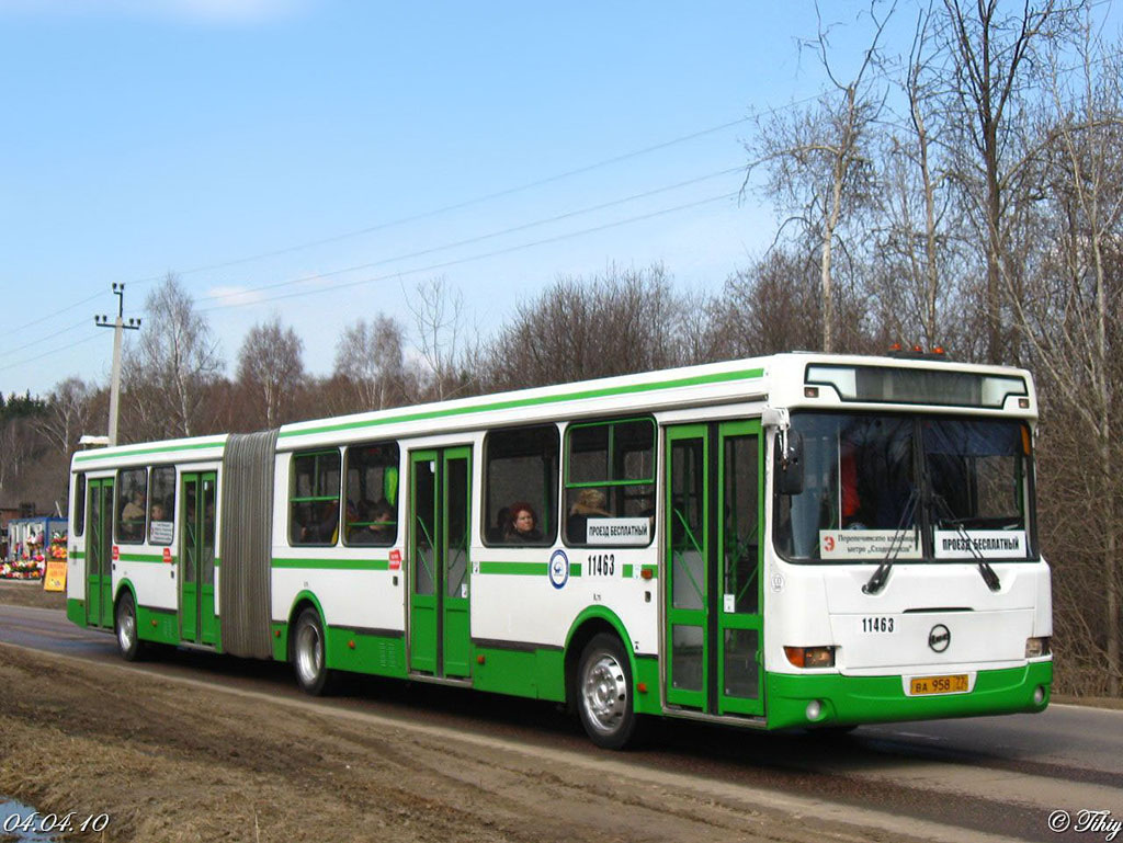 Moskva, LiAZ-6212.01 č. 11463