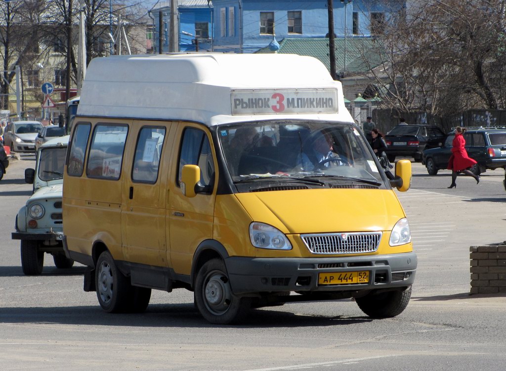 Нижегородская область, ГАЗ-322133 (XTH, X96) № АР 444 52