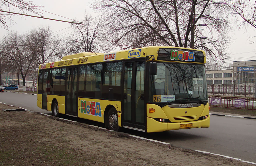 Нижегородская область, Scania OmniLink II (Скания-Питер) № АС 751 52