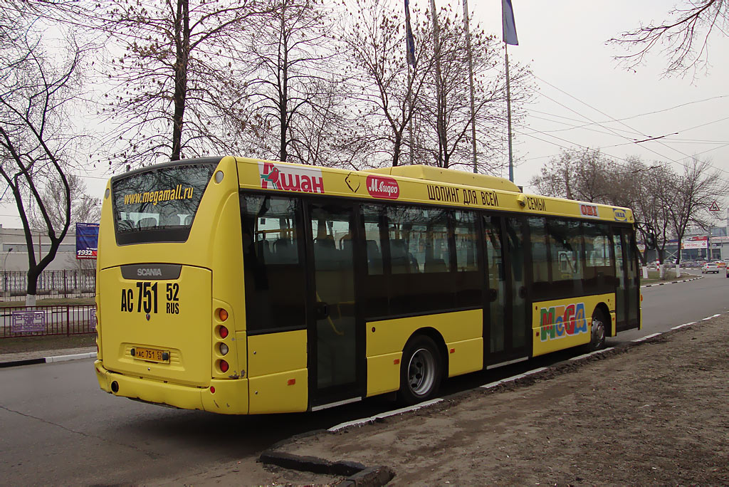 Нижегородская область, Scania OmniLink II (Скания-Питер) № АС 751 52