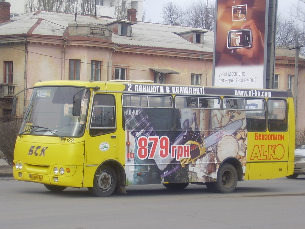 Одесская область, Богдан А09201 (ЛуАЗ) № 122