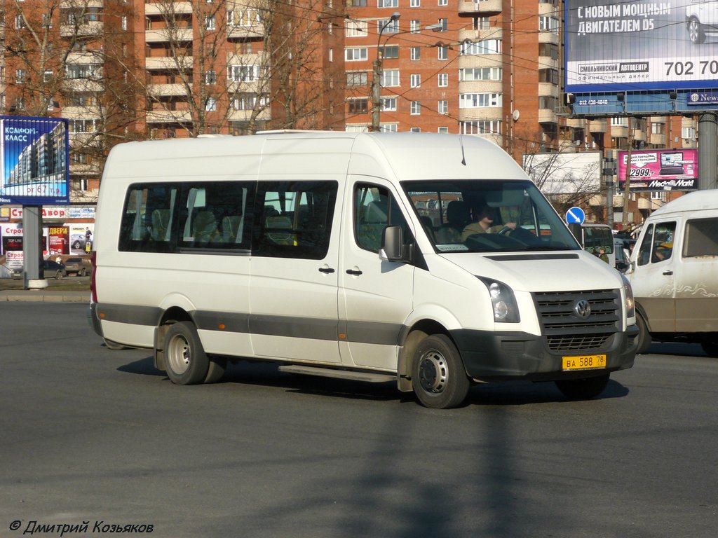 Санкт-Петербург, Луидор-223305 (Volkswagen Crafter) № ВА 588 78