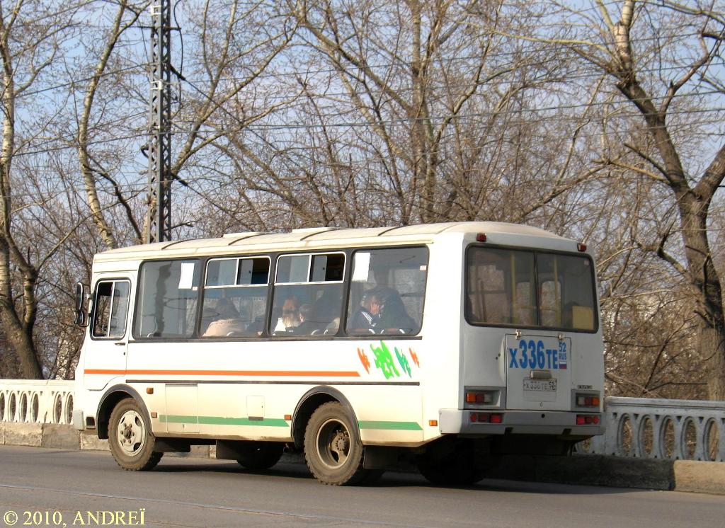 Нижегородская область, ПАЗ-32054 № Х 336 ТЕ 52