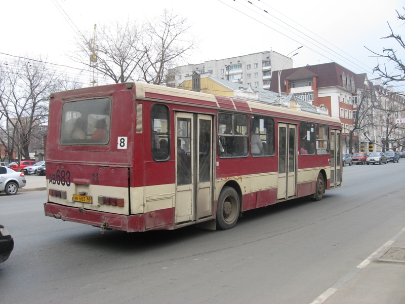 Тамбовская область, ЛиАЗ-5256.08 № АВ 683 68