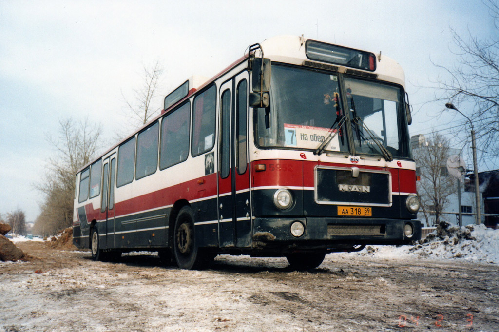 Пермский край, MAN 789 SÜ240 № АА 318 59