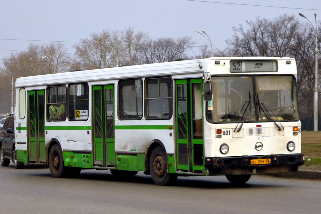 Пензенская область, ЛиАЗ-5256.40 № 801