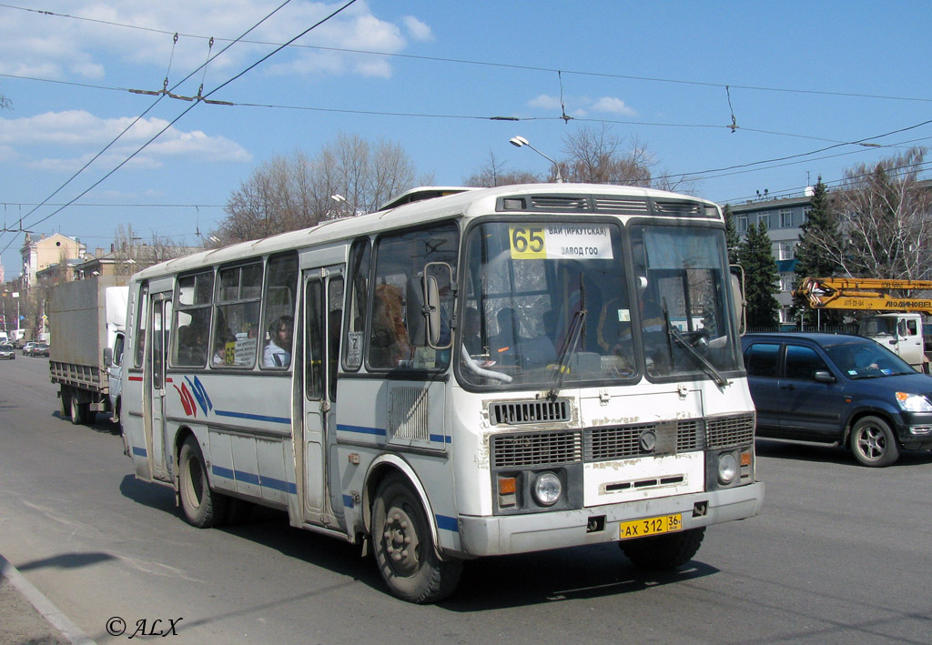 Воронежская область, ПАЗ-4234 № АХ 312 36