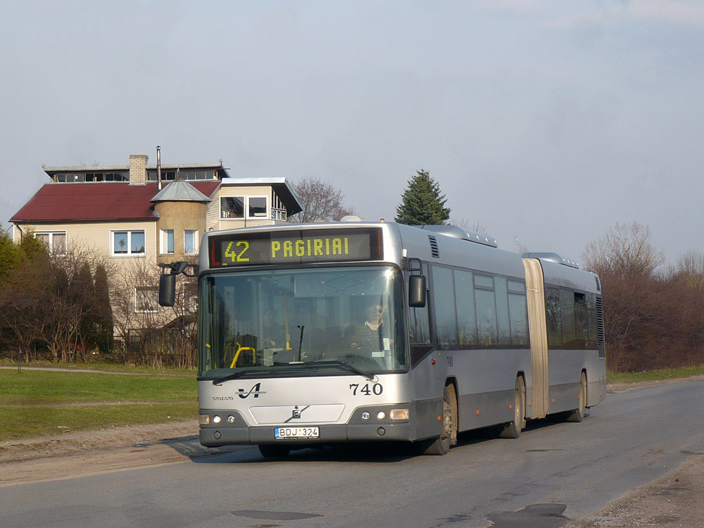 Λιθουανία, Volvo 7700A # 740