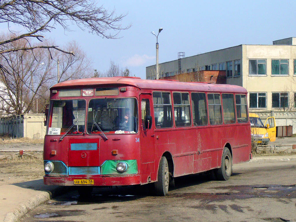 Пензенская область, ЛиАЗ-677М № 34