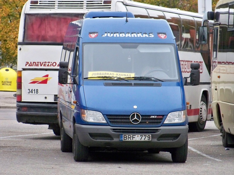 Litvánia, Mercedes-Benz Sprinter W903 313CDI sz.: BRF 779