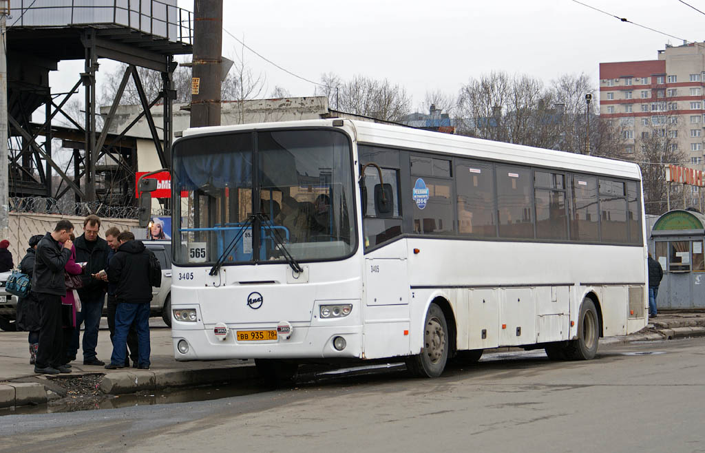 Санкт-Петербург, ЛиАЗ-5256.23-01 (ГолАЗ) № 3405