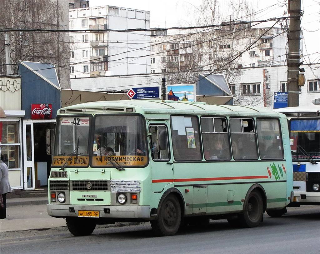 Нижегородская область, ПАЗ-32054 № АС 485 52