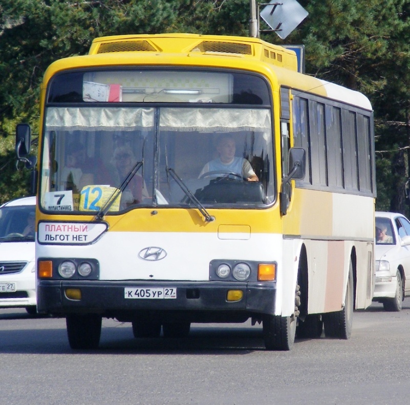 Хабаровский край, Hyundai AeroCity 540 № К 405 УР 27