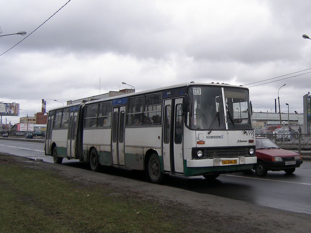 Санкт-Петербург, Ikarus 280.33O № 6990