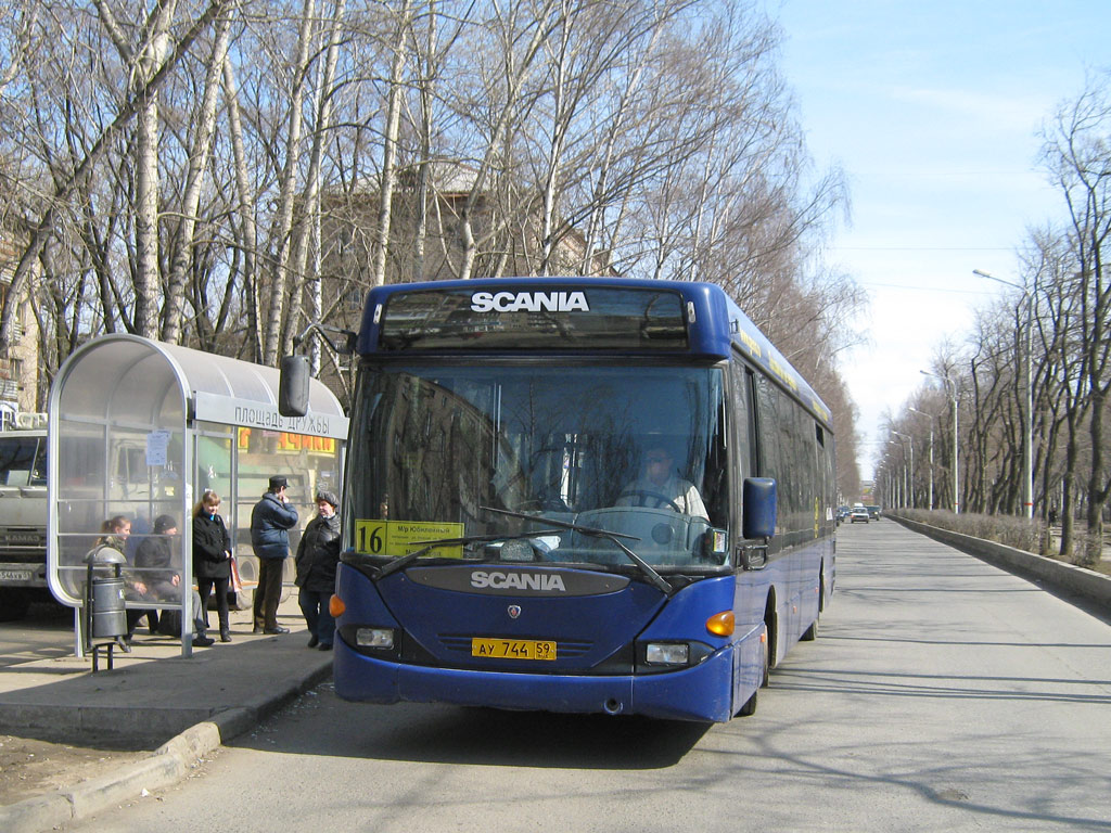 Пермский край, Scania OmniLink I (Скания-Питер) № АУ 744 59