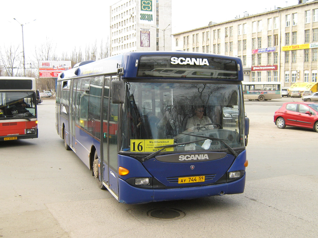 Пермский край, Scania OmniLink I (Скания-Питер) № АУ 744 59