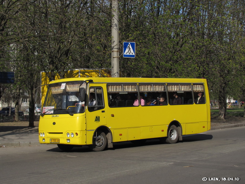 Полтавская область, Богдан А09202 (ЛуАЗ) № BI 1550 AA