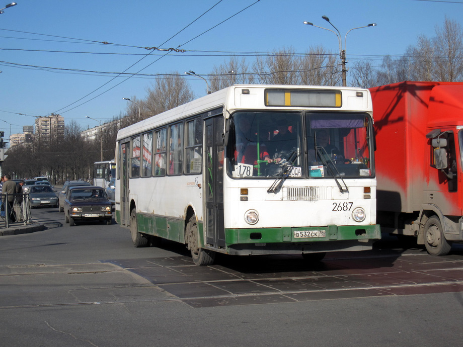 Санкт-Петербург, ЛиАЗ-5256.00-11 № 2687