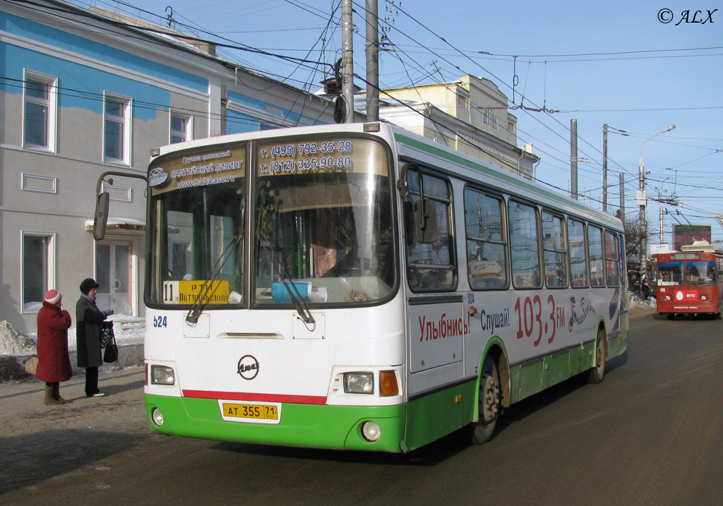 Тульская область, ЛиАЗ-5256.45 № 524