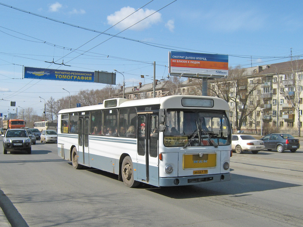 Пермский край, MAN 192 SL200 № АМ 661 59