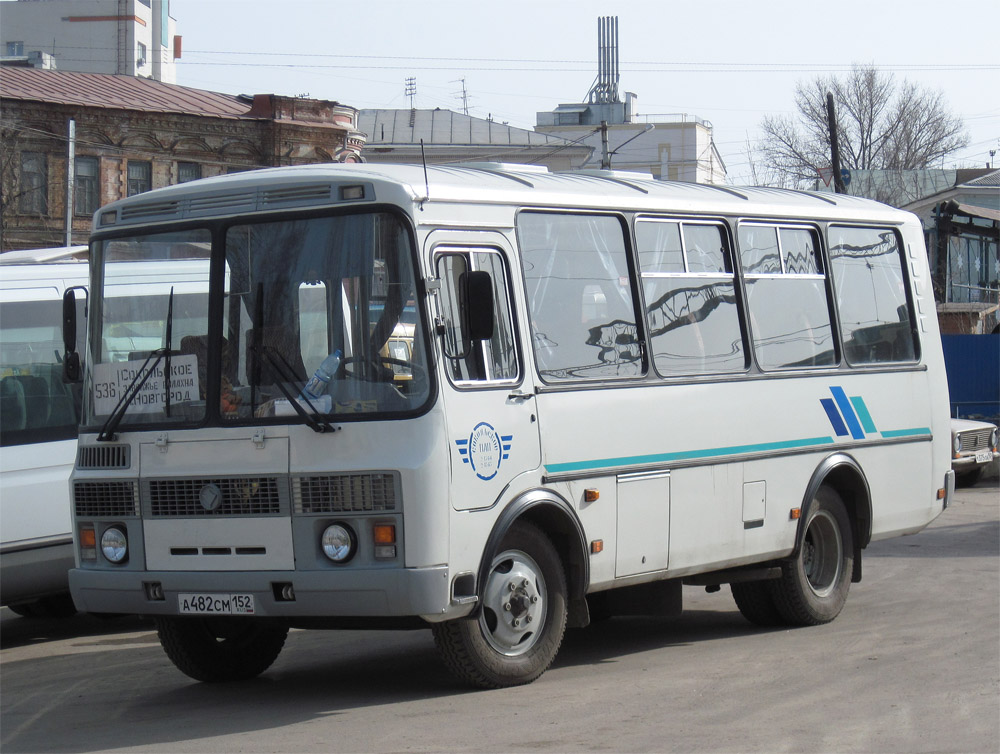 Нижегородская область, ПАЗ-32053 № А 482 СМ 152