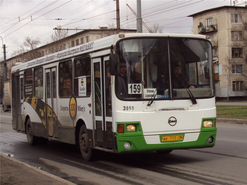 Sankt Petersburg, LiAZ-5256.25 Nr. 3059