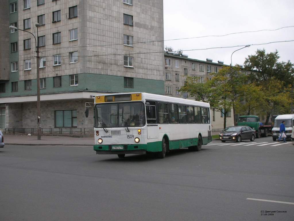 Sankt Petersburg, LiAZ-5256.25 Nr. 1509