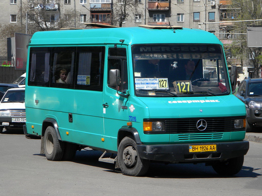 Одесская область, Mercedes-Benz T2 709D № 7315