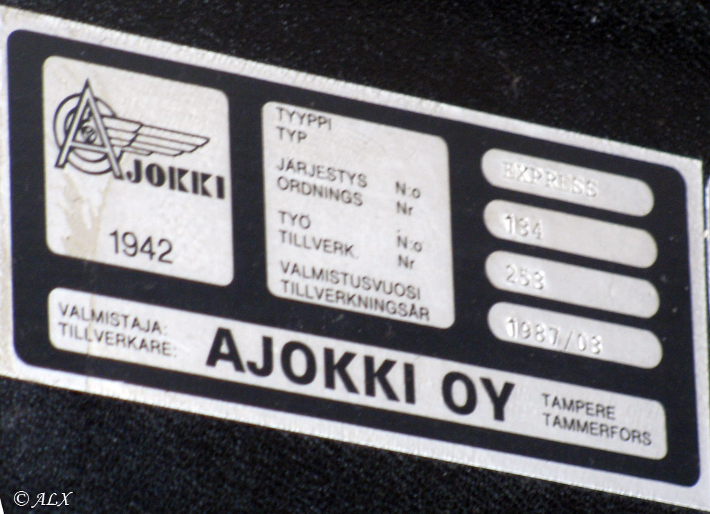 Voronezh region, Ajokki Express # ВА 798 36