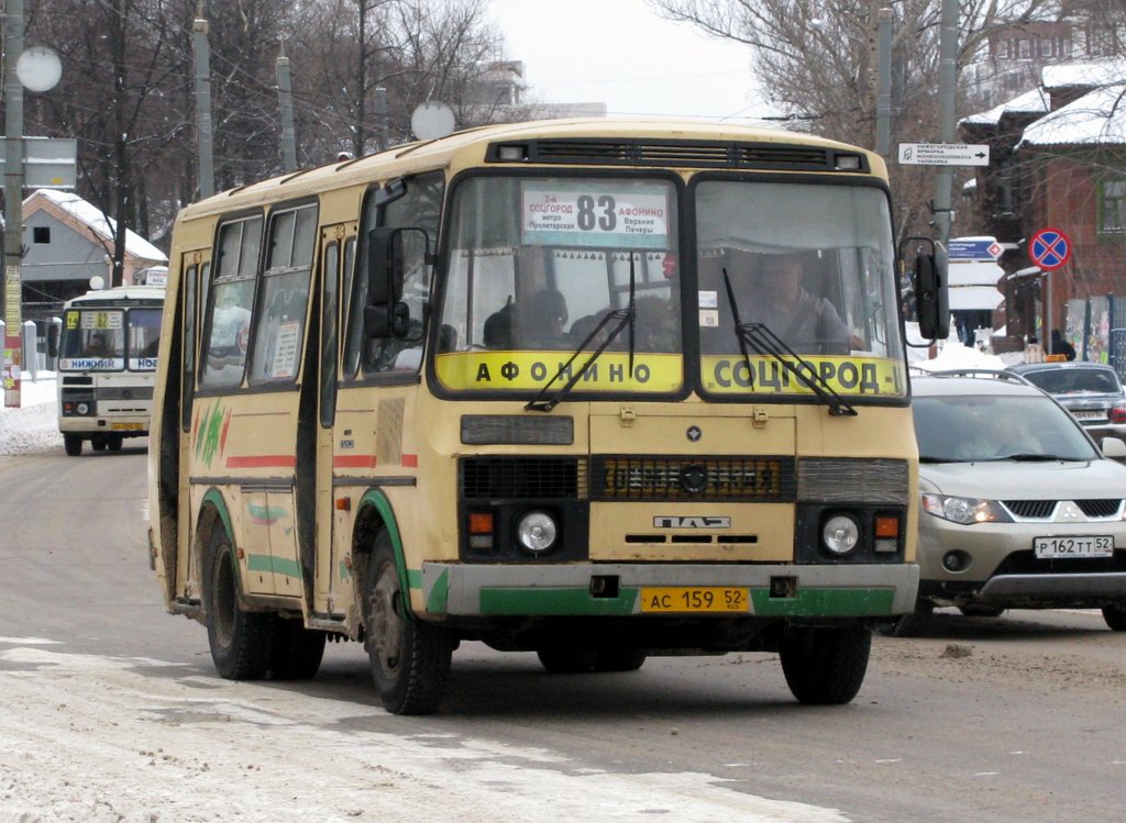 Нижегородская область, ПАЗ-32054-07 № АС 159 52