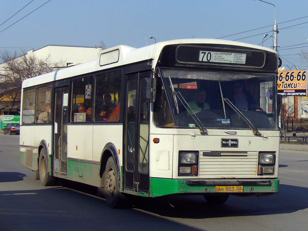 Пензенская область, Van Hool A120/31 № АМ 903 58