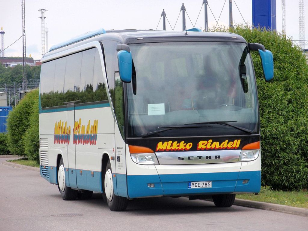 Финляндия, Setra S411HD № YGE-785