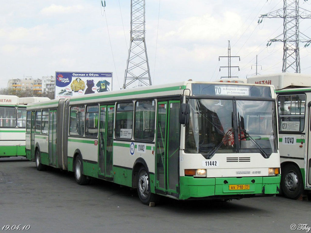 Москва, Ikarus 435.17 № 11442