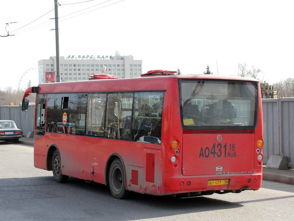 Tatarstan, Golden Dragon XML6840 Nr АО 431 16