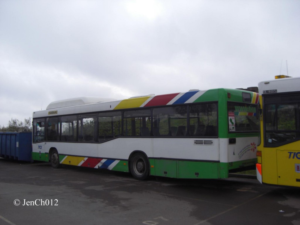 Люксембург, Mercedes-Benz O405N2Ü CNG № 58