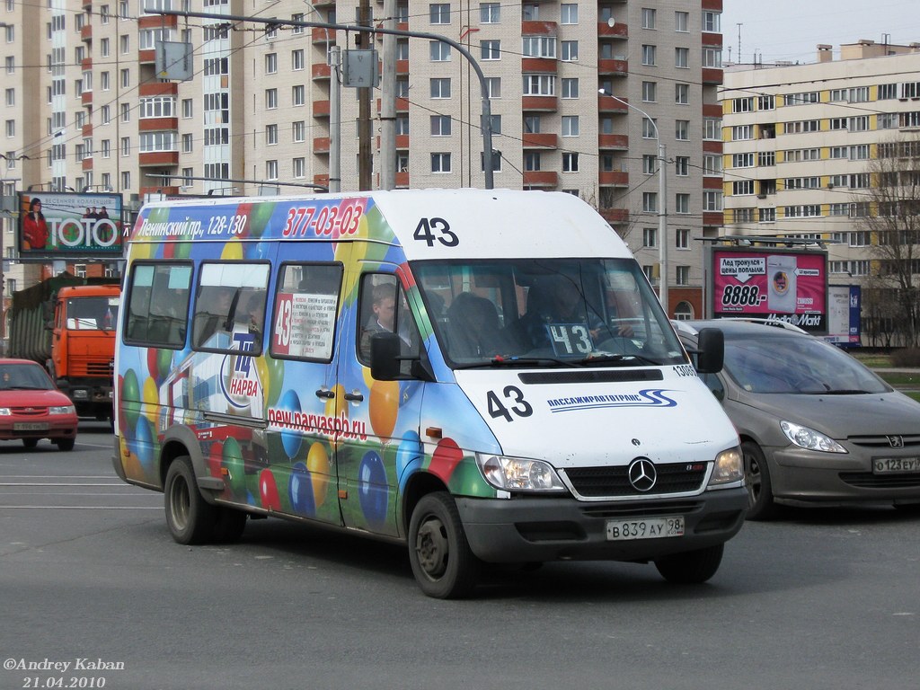 Санкт-Петербург, Mercedes-Benz Sprinter W904 408CDI № 13086