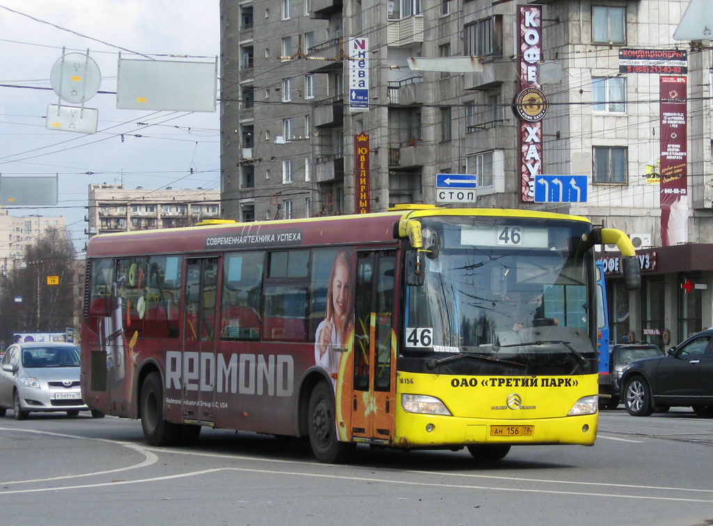 Санкт-Петербург, Golden Dragon XML6112UE № АН 156 78