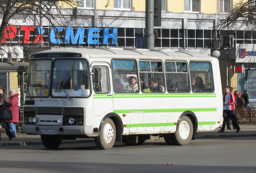 Нижегородская область, ПАЗ-32054 № Х 035 ОО 52