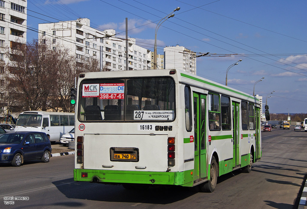 Москва, ЛиАЗ-5256.25 № 16183