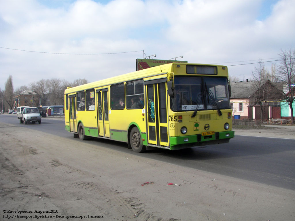 Липецкая область, ЛиАЗ-5256.40 № 785