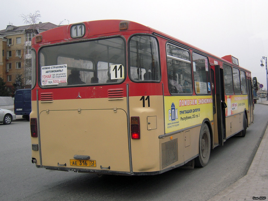 Тюменская область, Mercedes-Benz O305 № АЕ 316 72