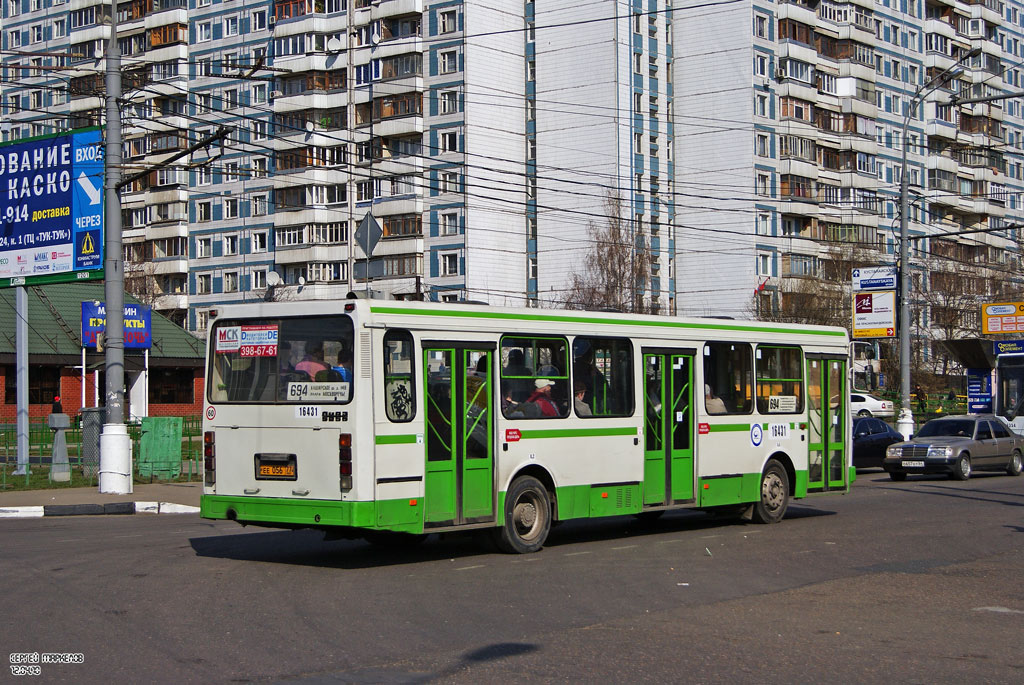 Москва, ЛиАЗ-5256.25 № 16431