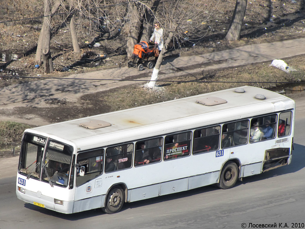 Омская область, Mercedes-Benz O345 № 631