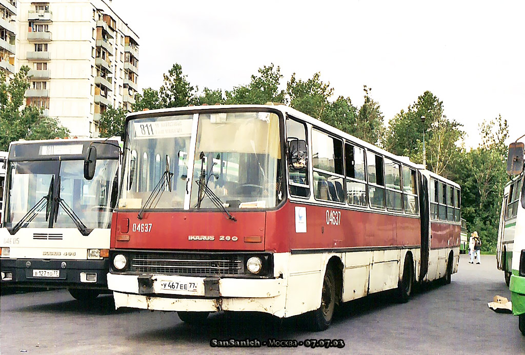 Москва, Ikarus 280.33 № 04637