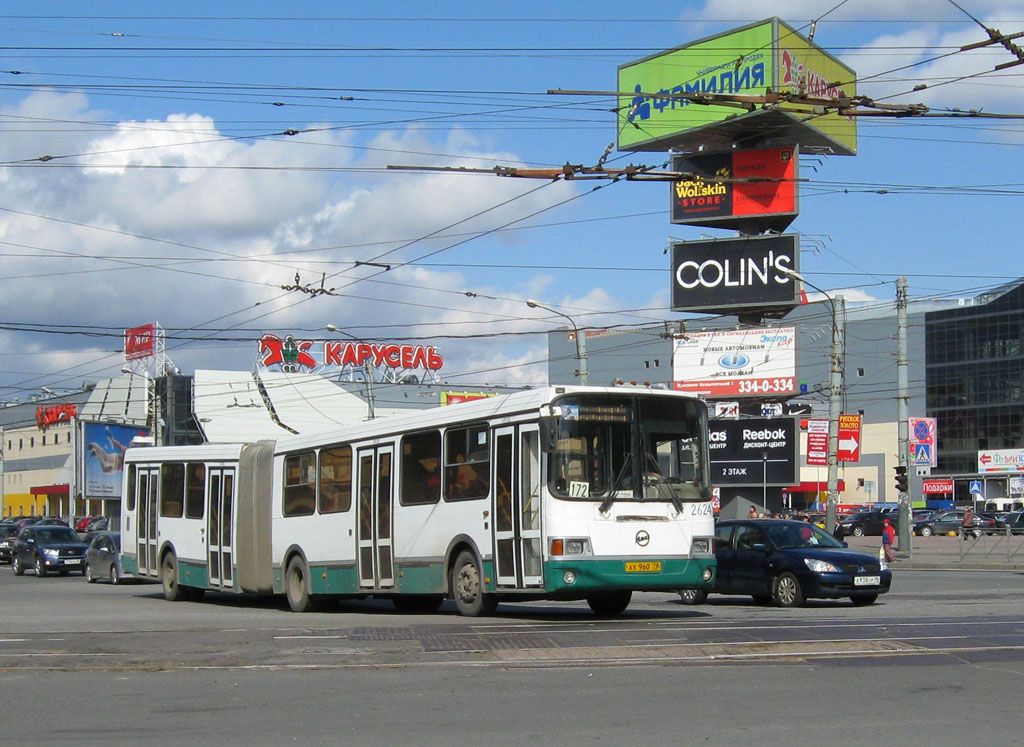 Санкт-Петербург, ЛиАЗ-6212.00 № 2624