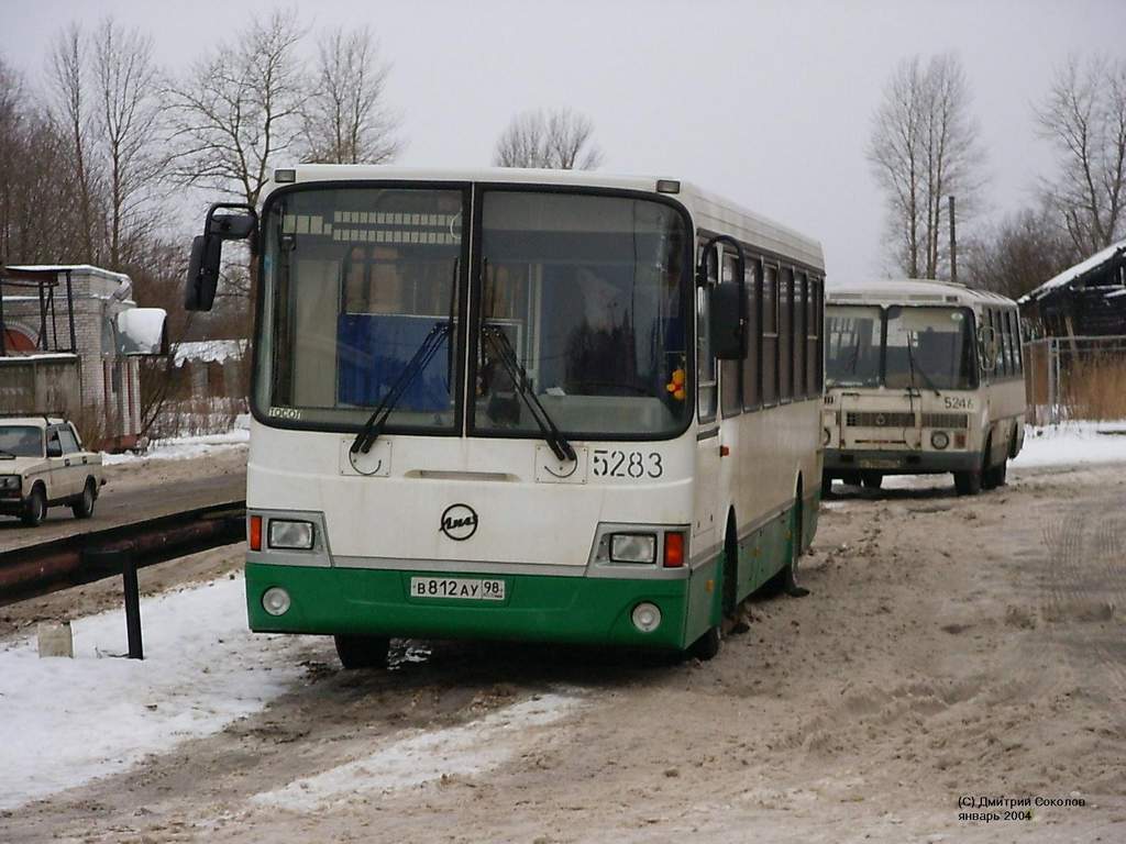 Санкт-Петербург, ЛиАЗ-5256.25 № 5283; Санкт-Петербург, ПАЗ-3205-110-50 № 5246