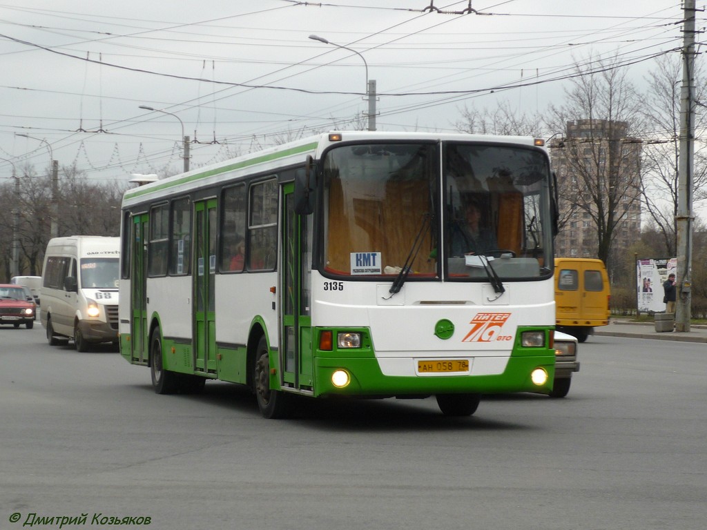 Санкт-Петербург, ЛиАЗ-5256.25 № 3135