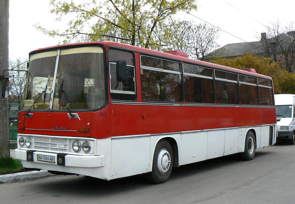 Кировоградская область, Ikarus 256.75 № BA 7624 AE